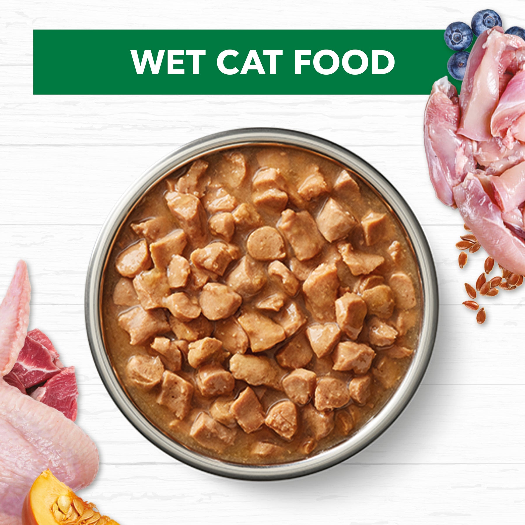 Grain Free Adult Wet Cat Food Chicken & Lamb in Gravy