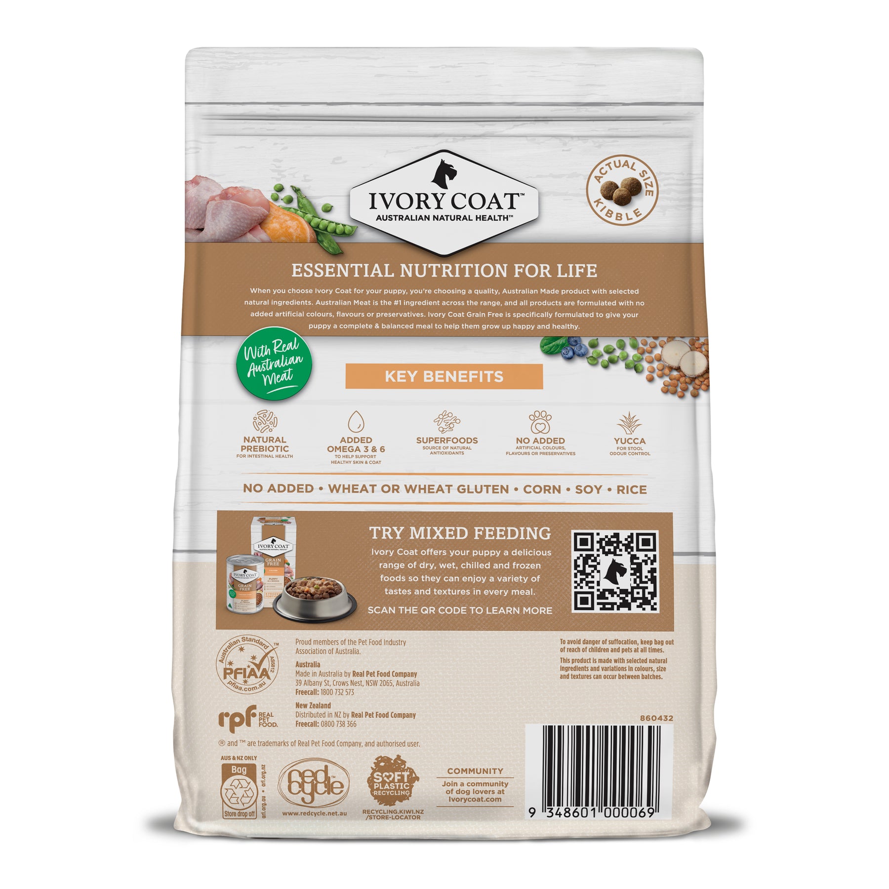 Grain Free Puppy All Breeds Dry Dog Food Chicken