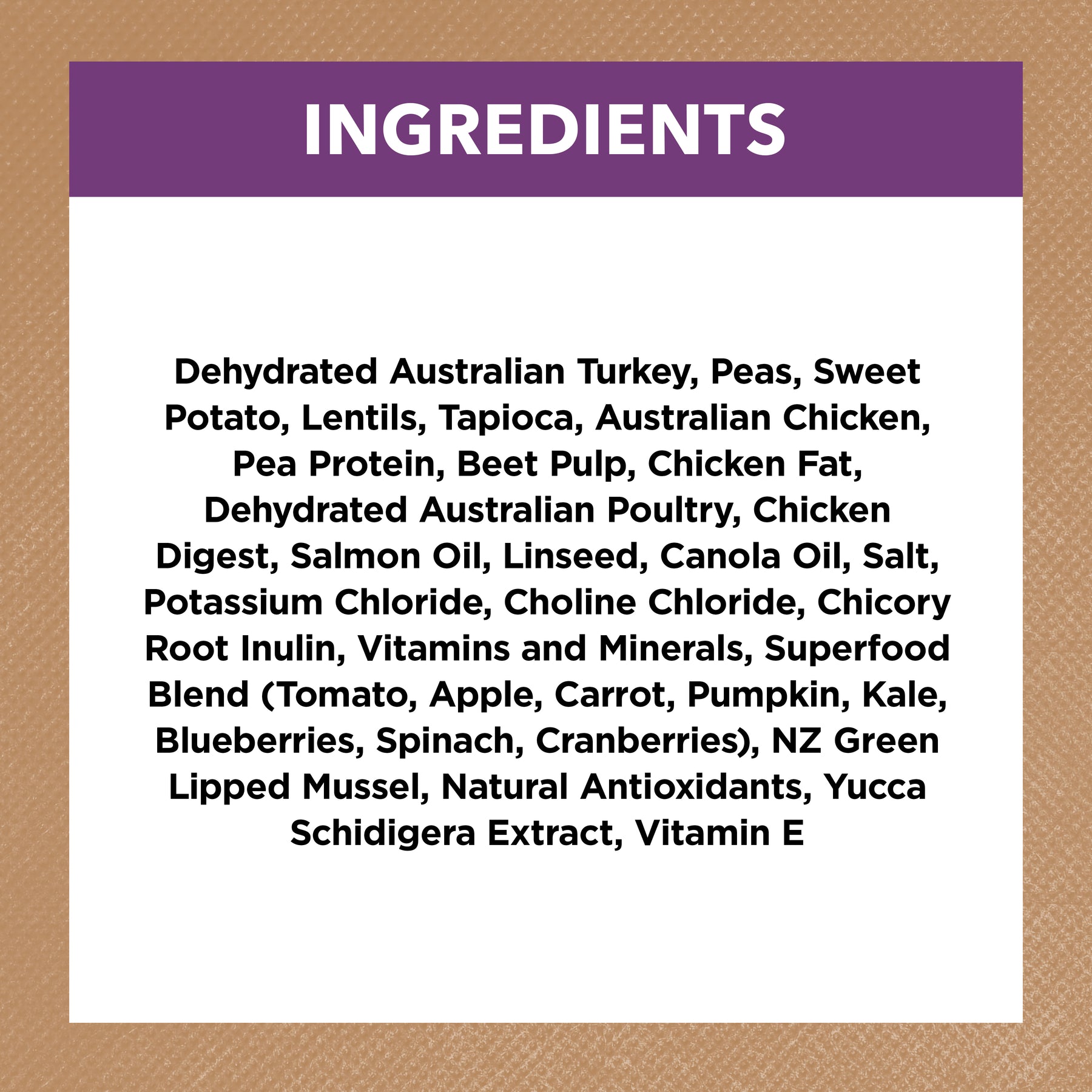 Grain Free Mature All Breeds Dry Dog Food Turkey