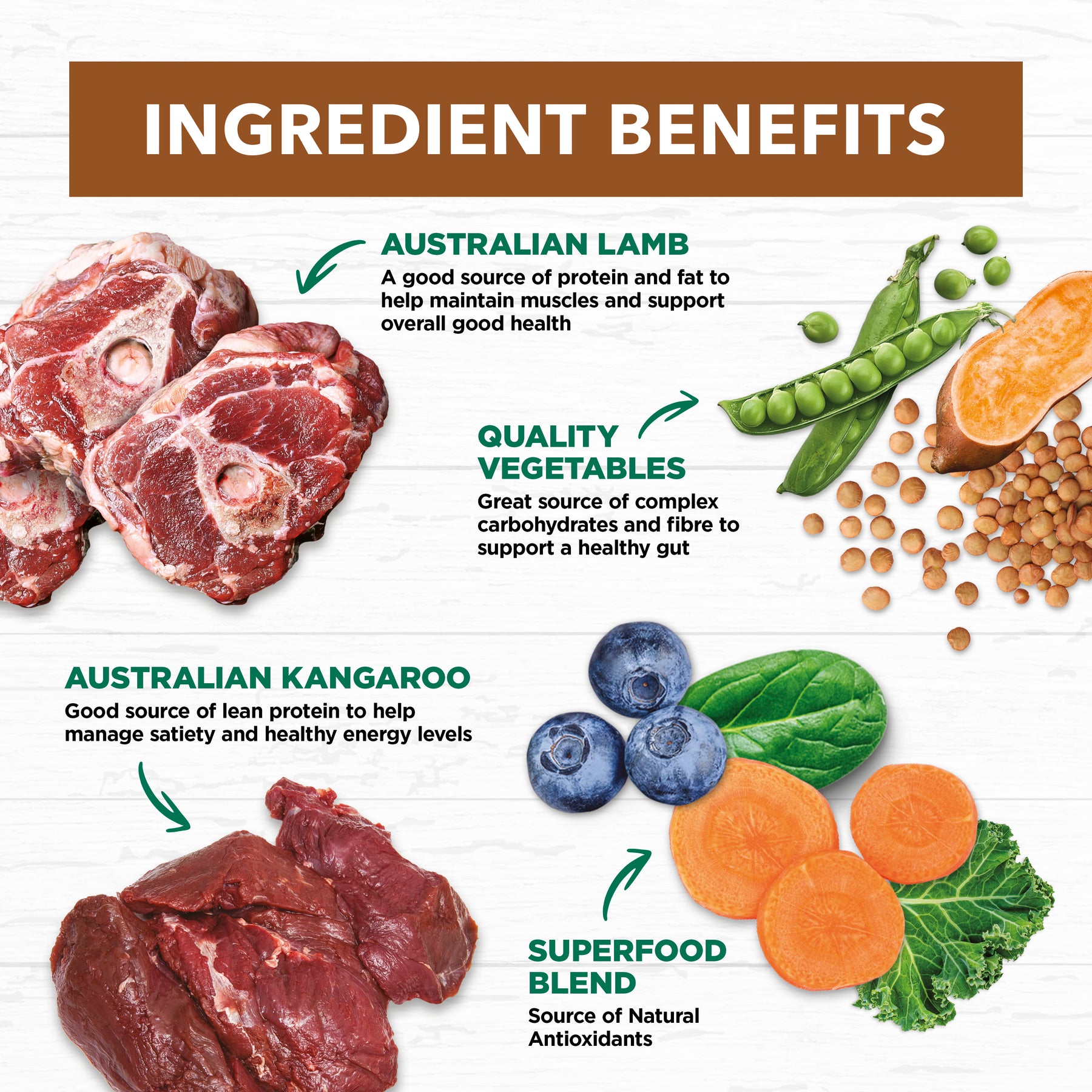 Grain Free Adult Wet Dog Food Lamb & Kangaroo Stew