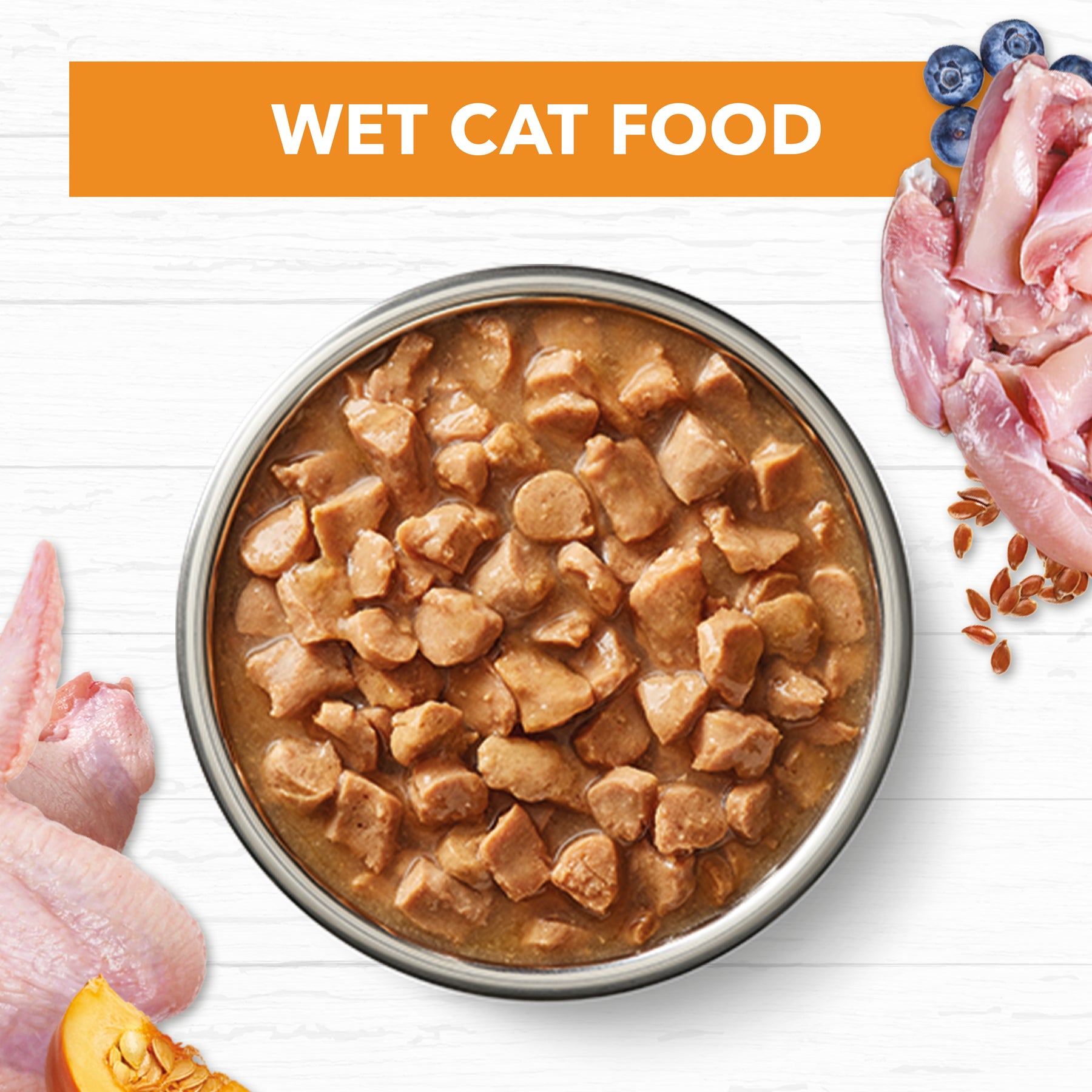 Grain Free Adult Wet Cat Food Chicken in Gravy