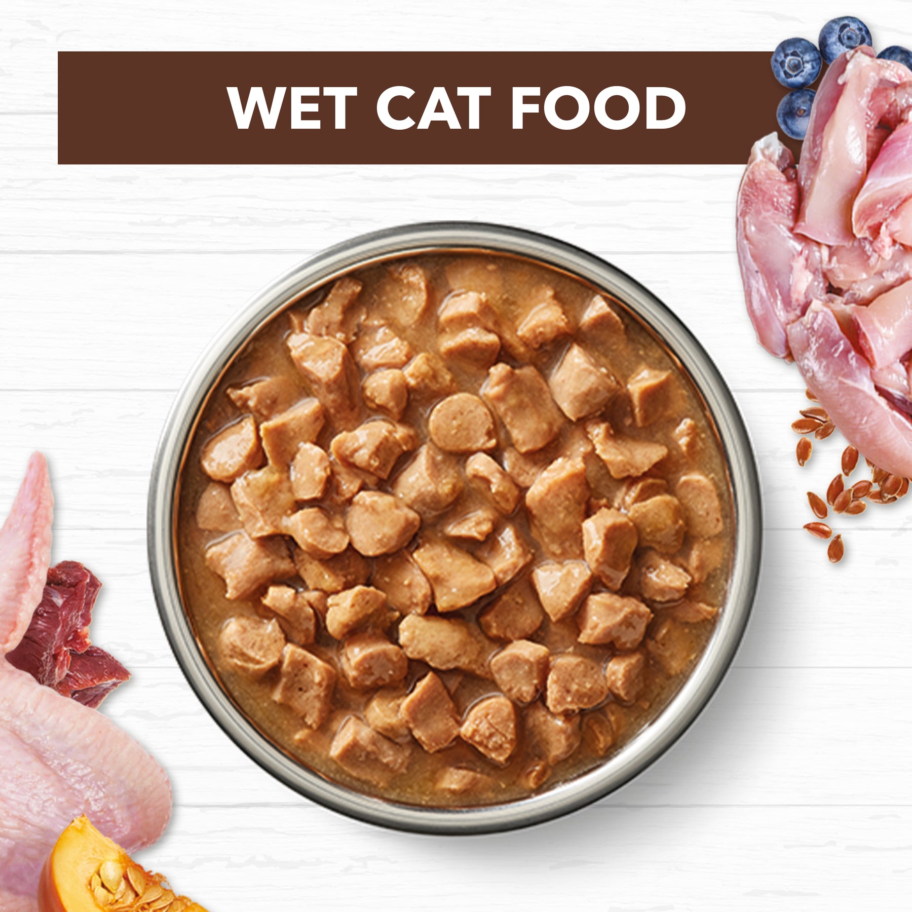 Grain Free Adult Wet Cat Food Chicken & Kangaroo in Gravy