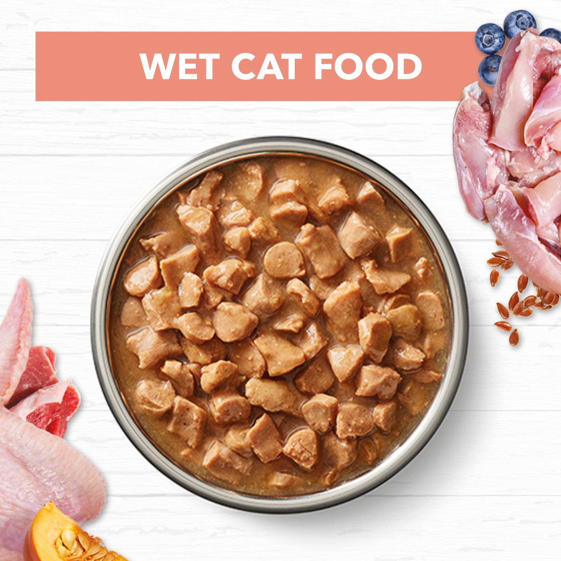 Grain Free Kitten Wet Cat Food Chicken & Beef in Gravy