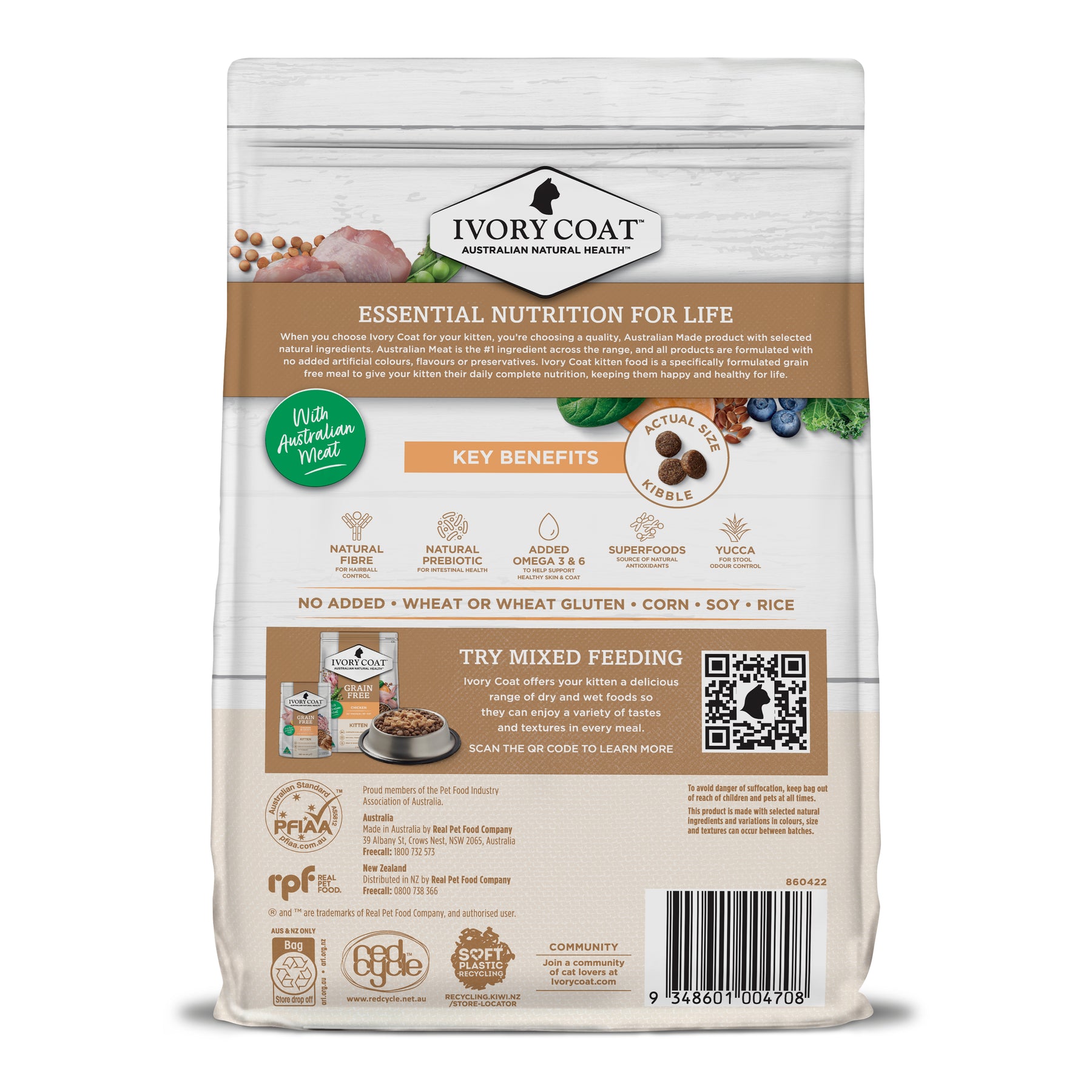Grain Free Dry Kitten Food Chicken