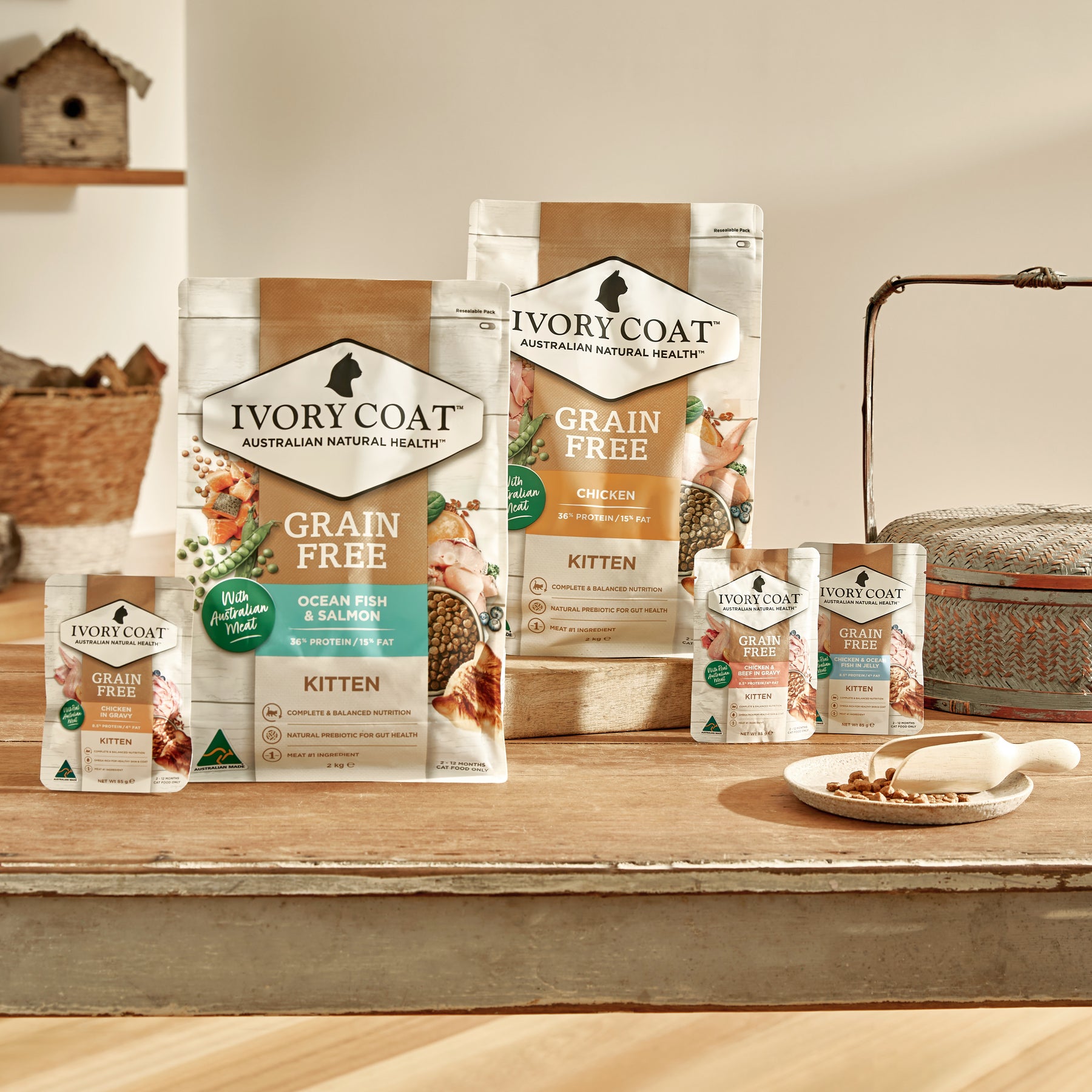 Grain Free Dry Kitten Food Chicken