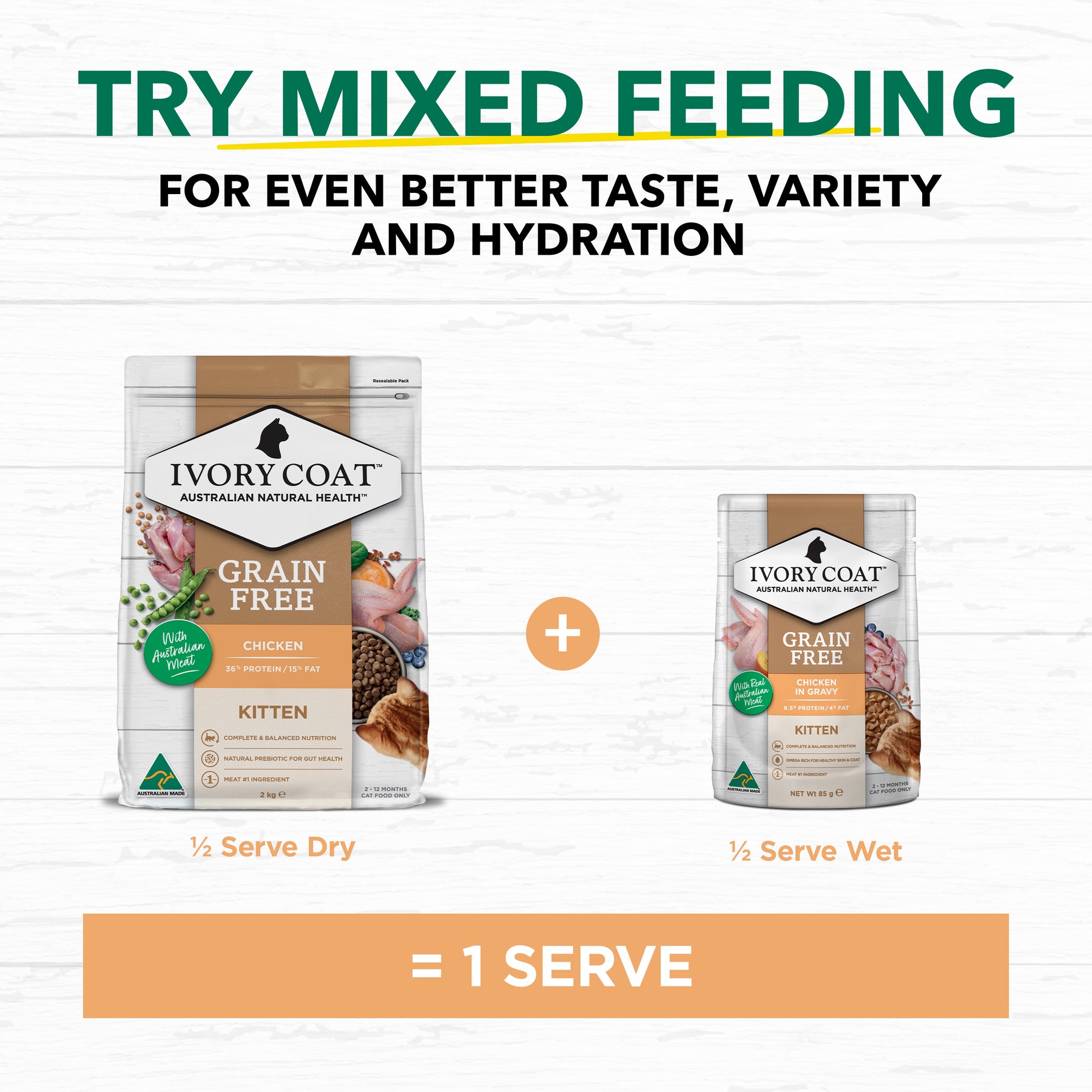 Grain Free Dry Kitten Food Chicken