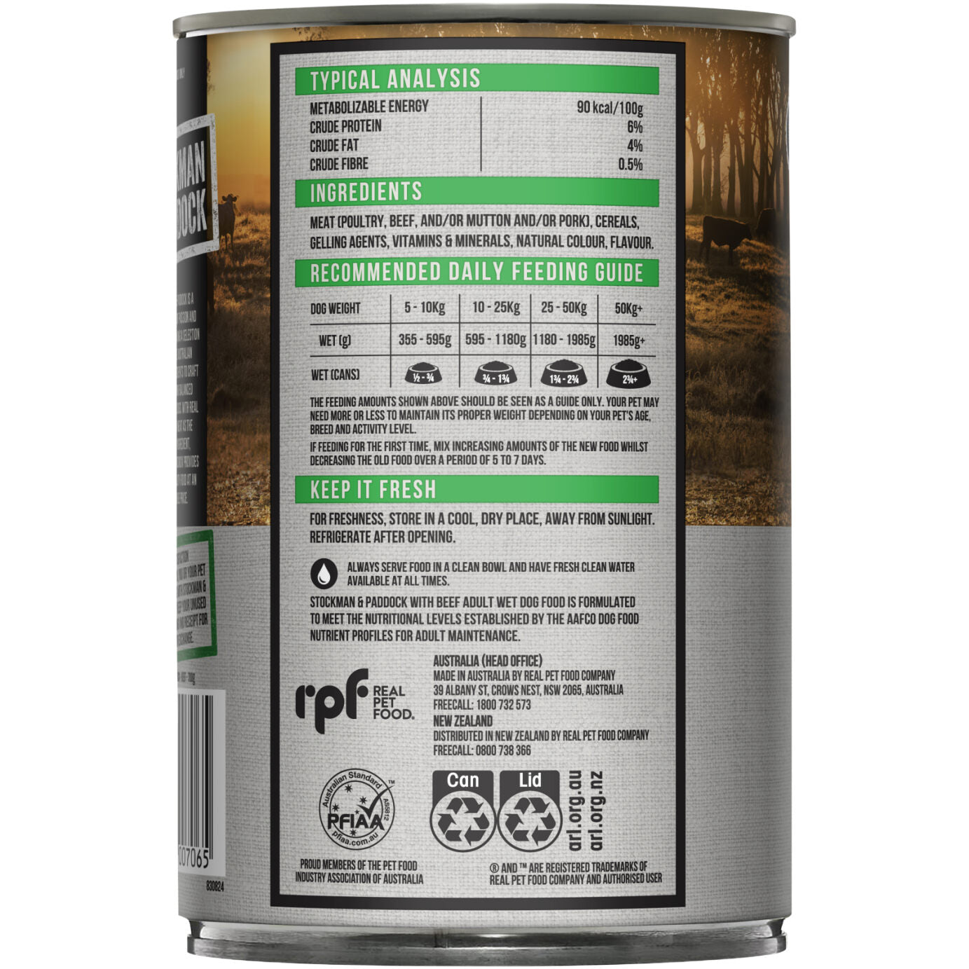 Stockman & Paddock™ Adult Dog Beef Wet Food