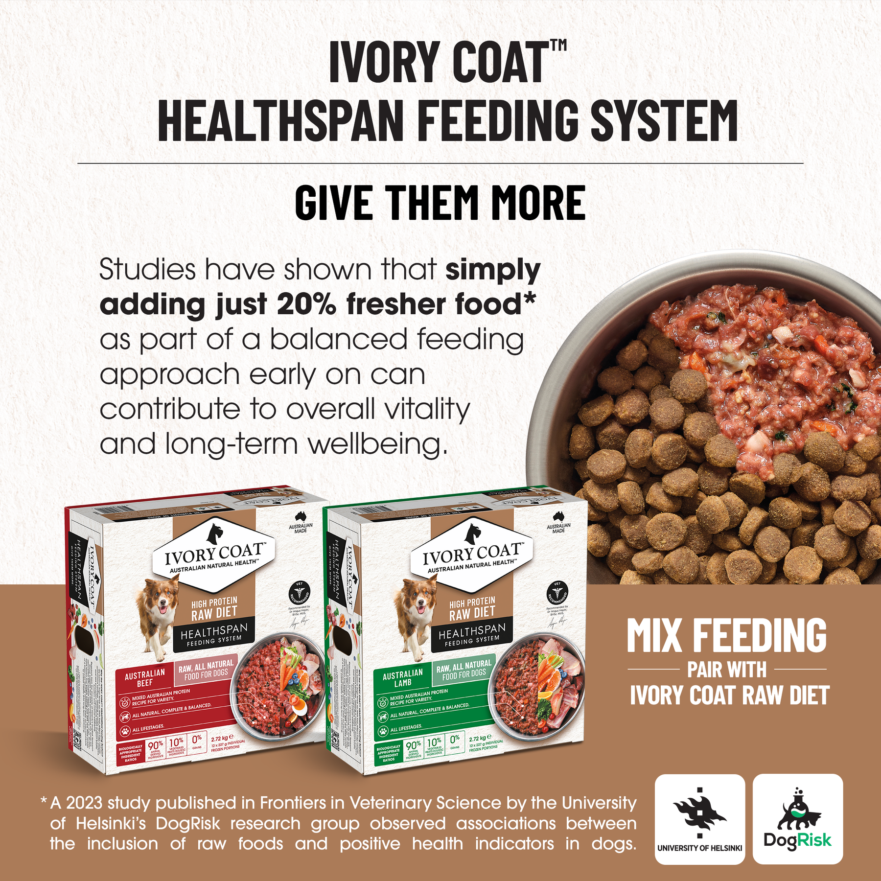 Ivory Coat™ Grain Free Large Breed Puppy Lamb Dry Food