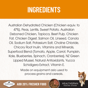 Ivory Coat™ Grain Free Adult & Senior Healthy Weight Chicken Dog Dry Food
