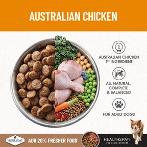 Ivory Coat™ Grain Free Adult & Senior Healthy Weight Chicken Dog Dry Food
