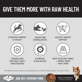 Ivory Coat™ Raw Health Adult Dog Health & Vitality Dry Food