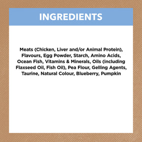 Grain Free Kitten Wet Cat Food Chicken & Ocean Fish in Jelly 85g