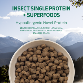 Billy & Margot™ Insect Single Protein + Superfoods Dry Dog Food