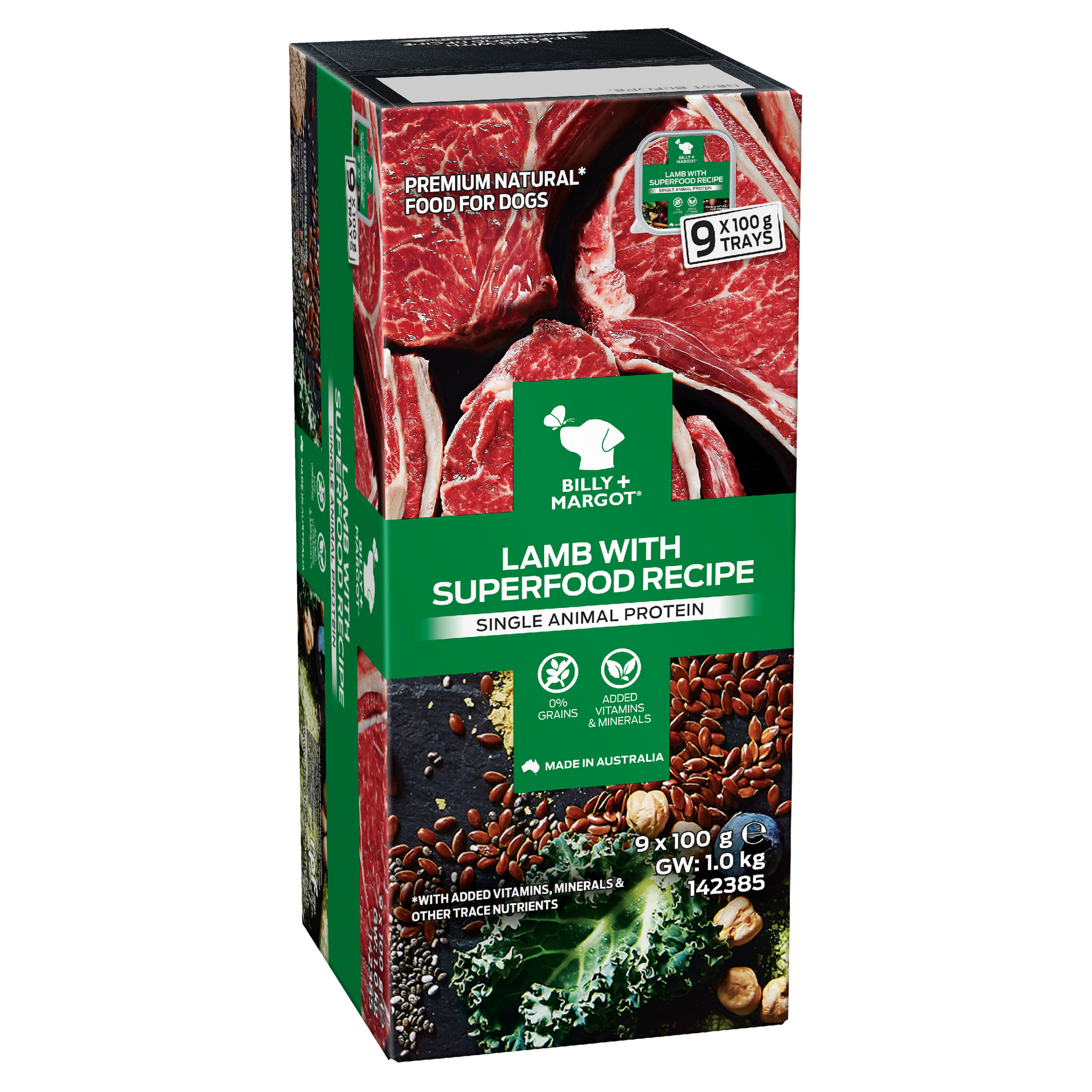 Billy + Margot Adult Lamb with Superfoods Recipe Wet Food