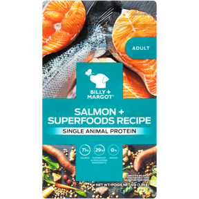 Billy + Margot™ Adult Dog Salmon + Superfoods Recipe Dry Food