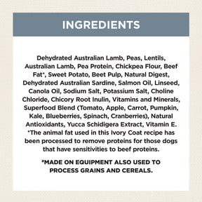 Grain Free Adult All Breeds Dry Dog Food Lamb & Sardine
