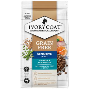 Grain Free Adult All Breeds Dry Dog Food Salmon & Ocean Fish