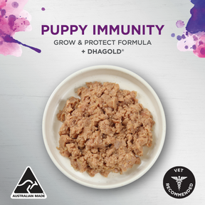 Ivory Coat Puppy Immunity Formula Wet Dog Food (9 x 100g)