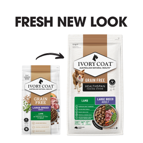 Ivory Coat™ Grain Free Large Breed Adult Dog Lamb Dry Food