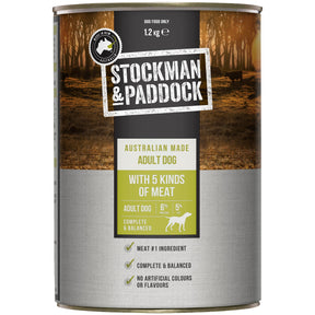 Stockman & Paddock™ Adult Dog 5 Kinds of Meat Wet Food
