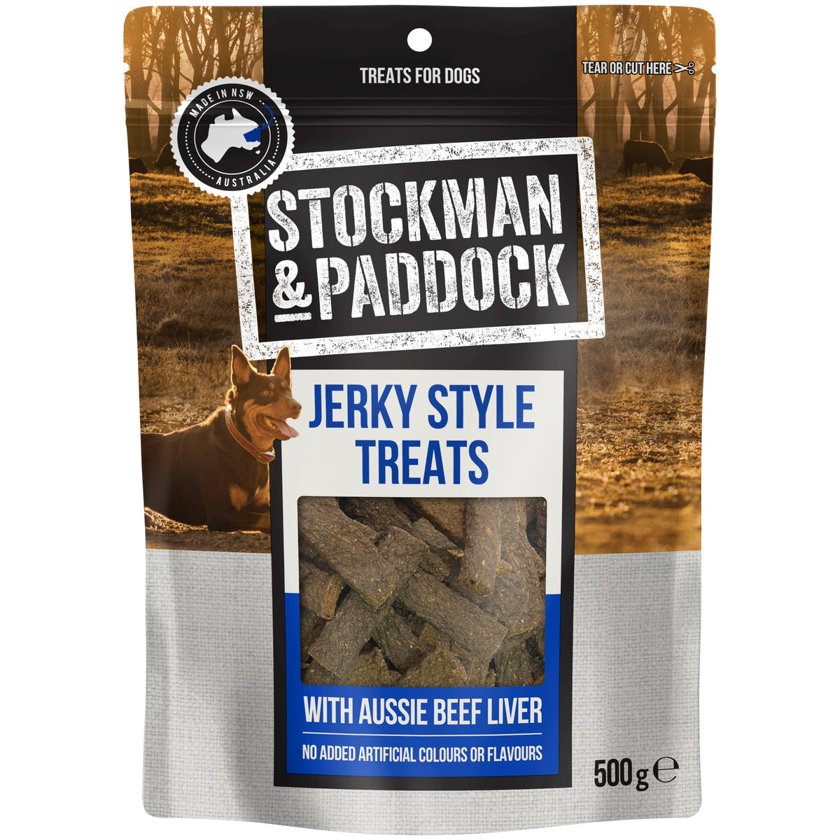 Stockman & Paddock Aussie Beef Jerky Style Treats