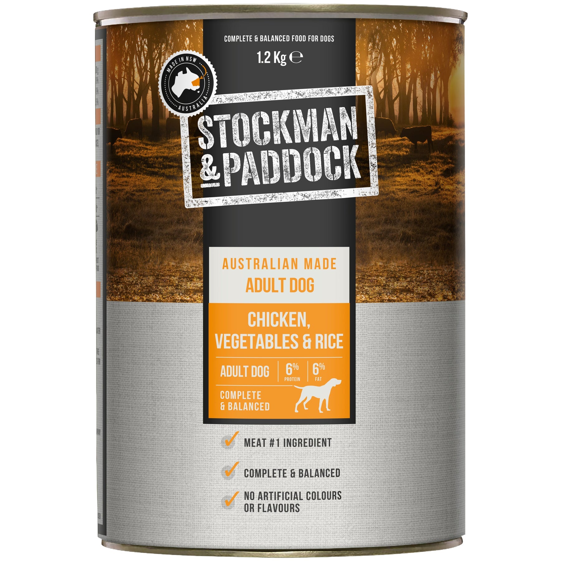 Stockman & Paddock™ Adult Dog Chicken with Vegetables Wet Food