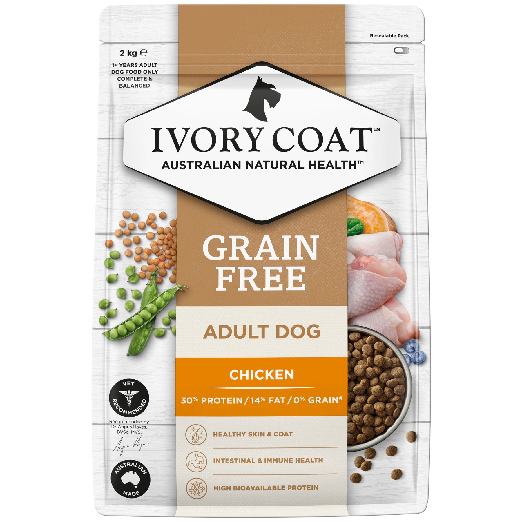 Ivory Coat™ Grain Free Healthy Weight Chicken Adult Dog Dry Food
