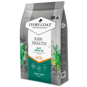 Ivory Coat Raw Health Dry Dog Food Gut Health