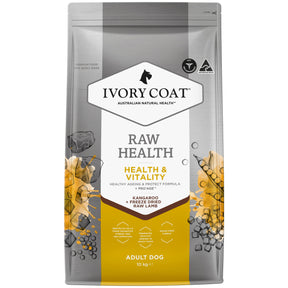 Ivory Coat Raw Health Dry Dog Food Health and Vitality