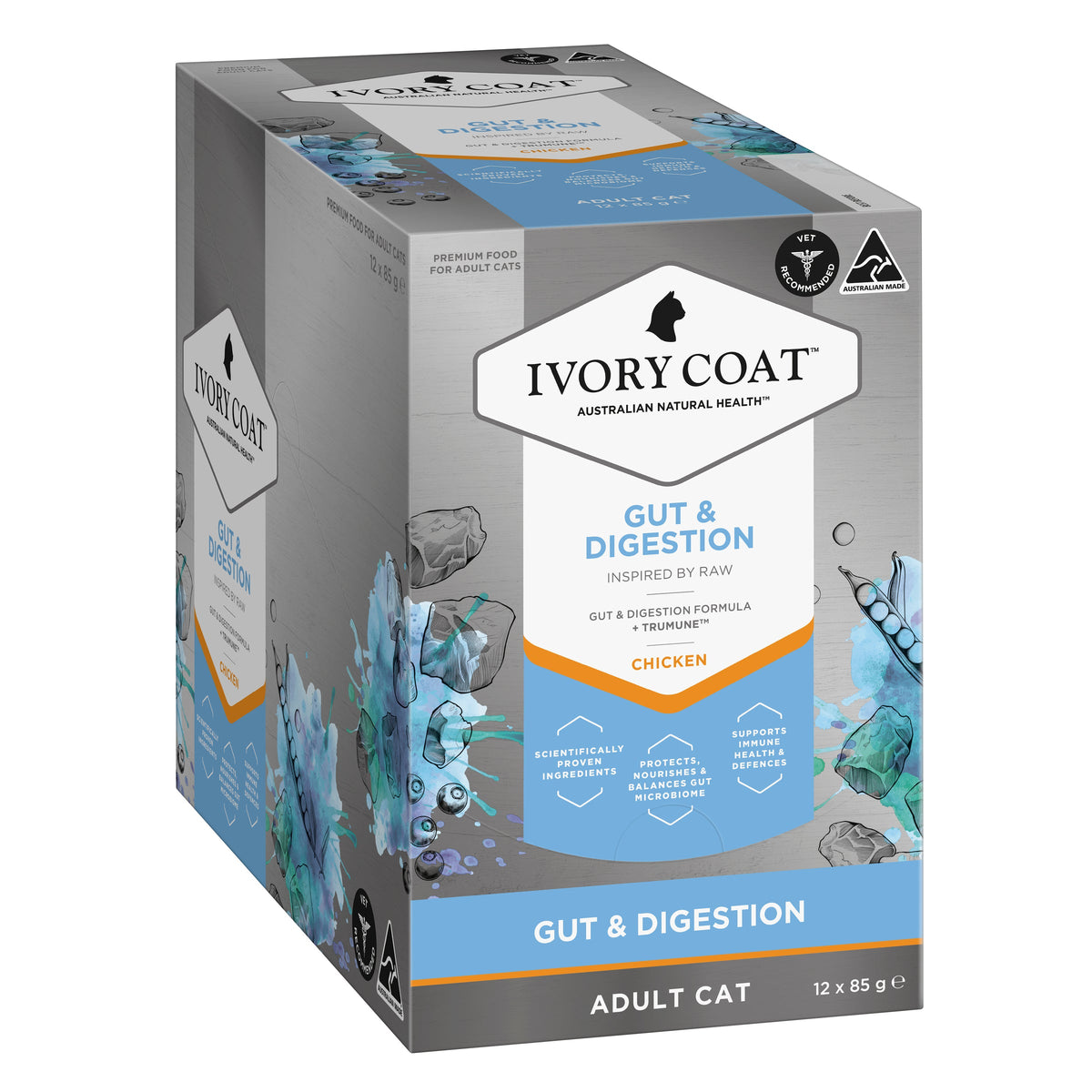 Ivory Coat™ Adult Cat Gut & Digestion Wet Food