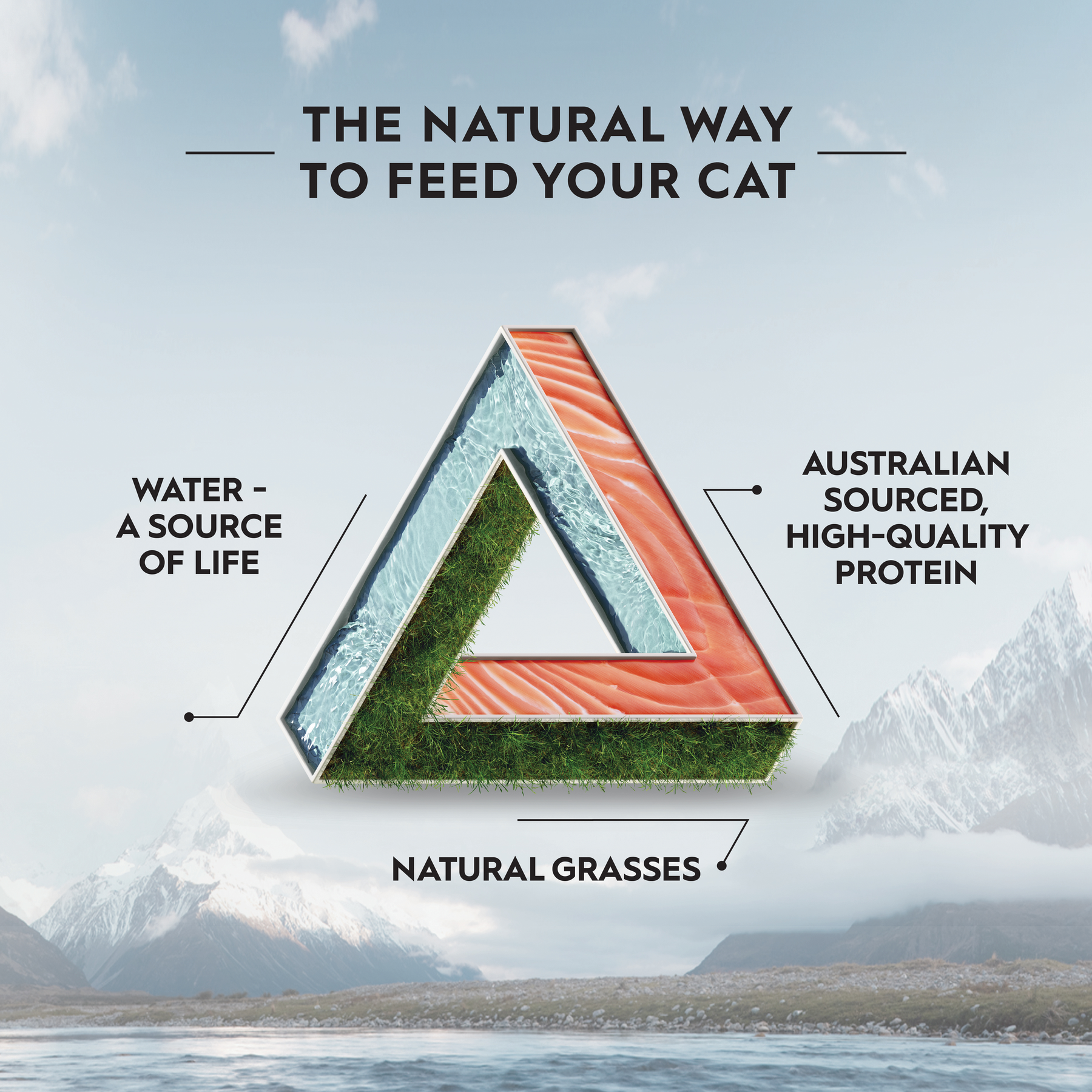 Trilogy™ Adult Cat Australian Salmon & Freeze Dried Lamb Dry Food