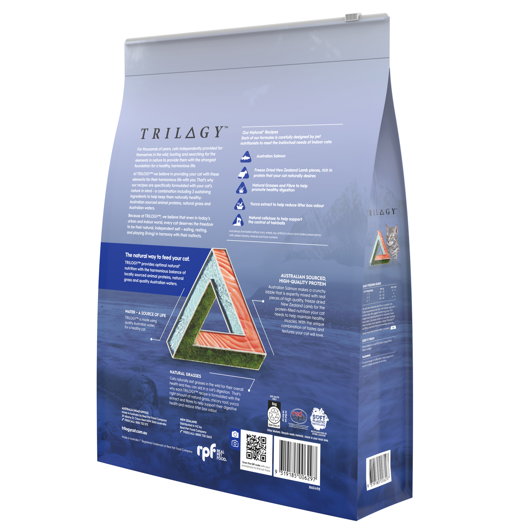 Trilogy™ Adult Cat Australian Salmon & Freeze Dried Lamb Dry Food