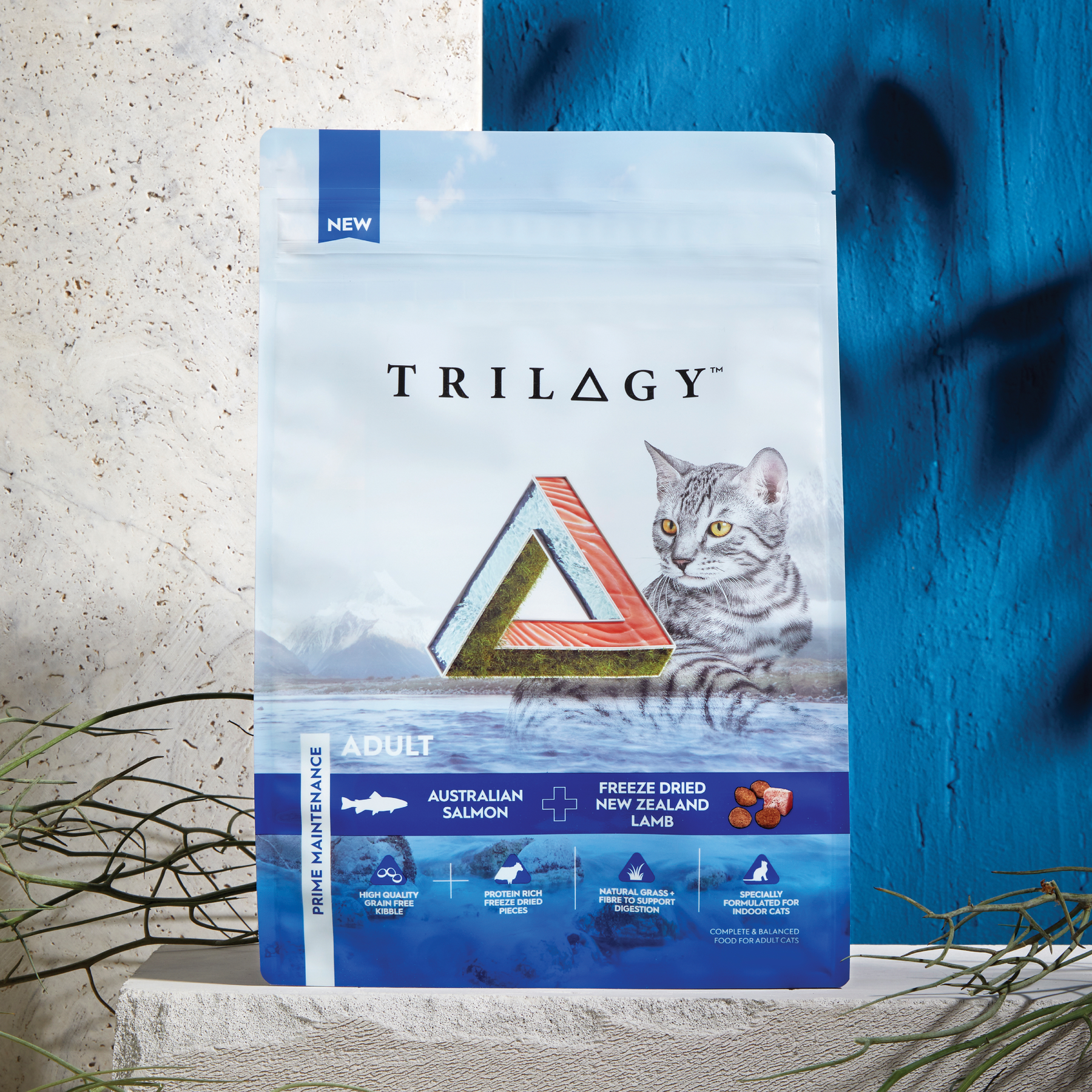 Trilogy™ Adult Cat Australian Salmon & Freeze Dried Lamb Dry Food