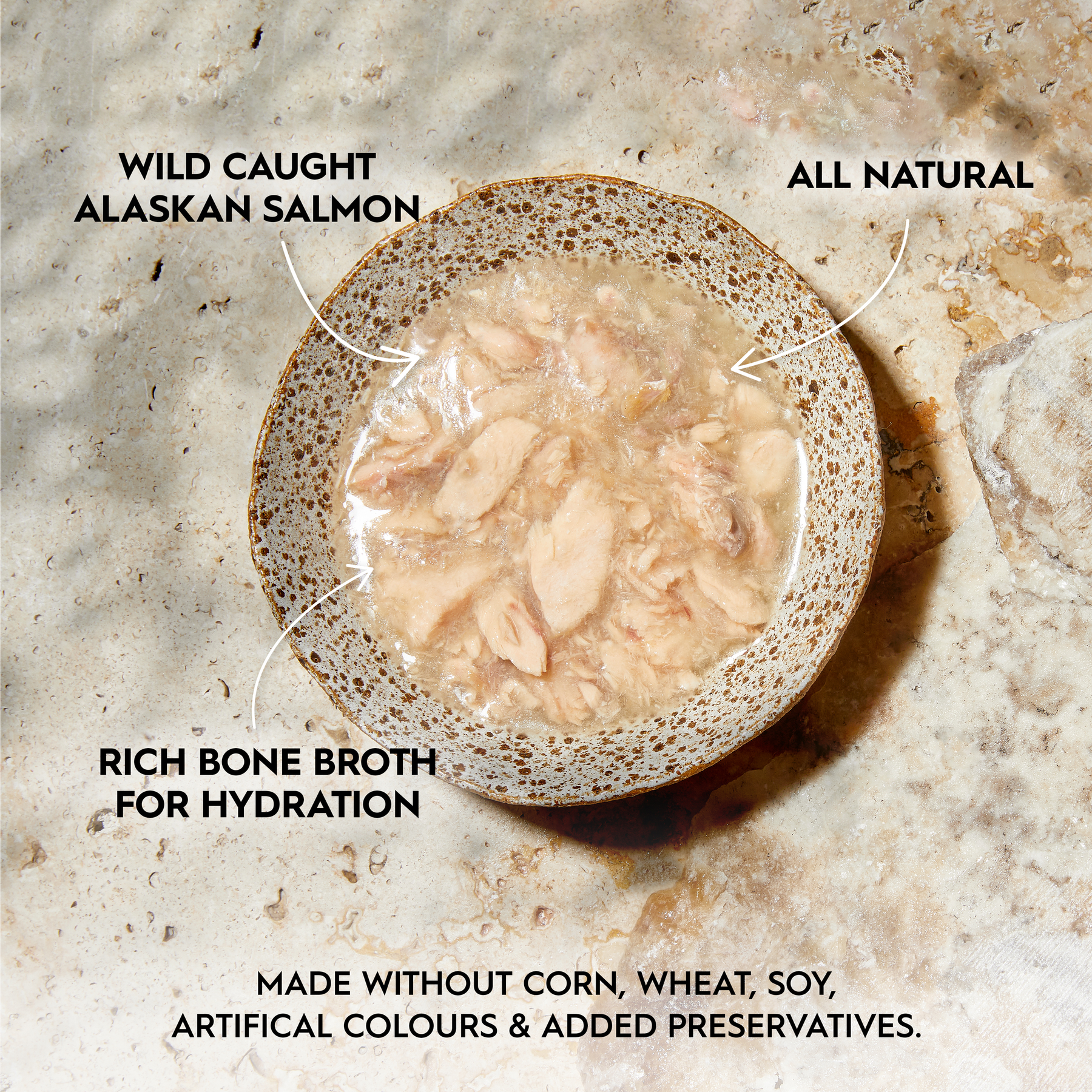 Trilogy™ Adult Cat Wild Caught Alaskan Salmon in Bone Broth Wet Food