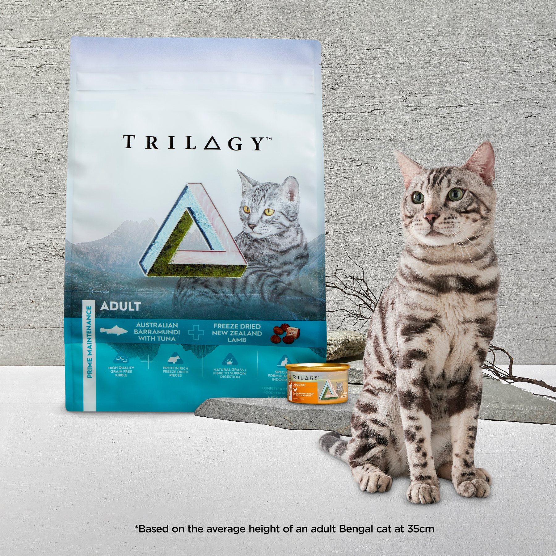 Trilogy™ Adult Cat Wild Caught Tuna in Bone Broth Wet Food