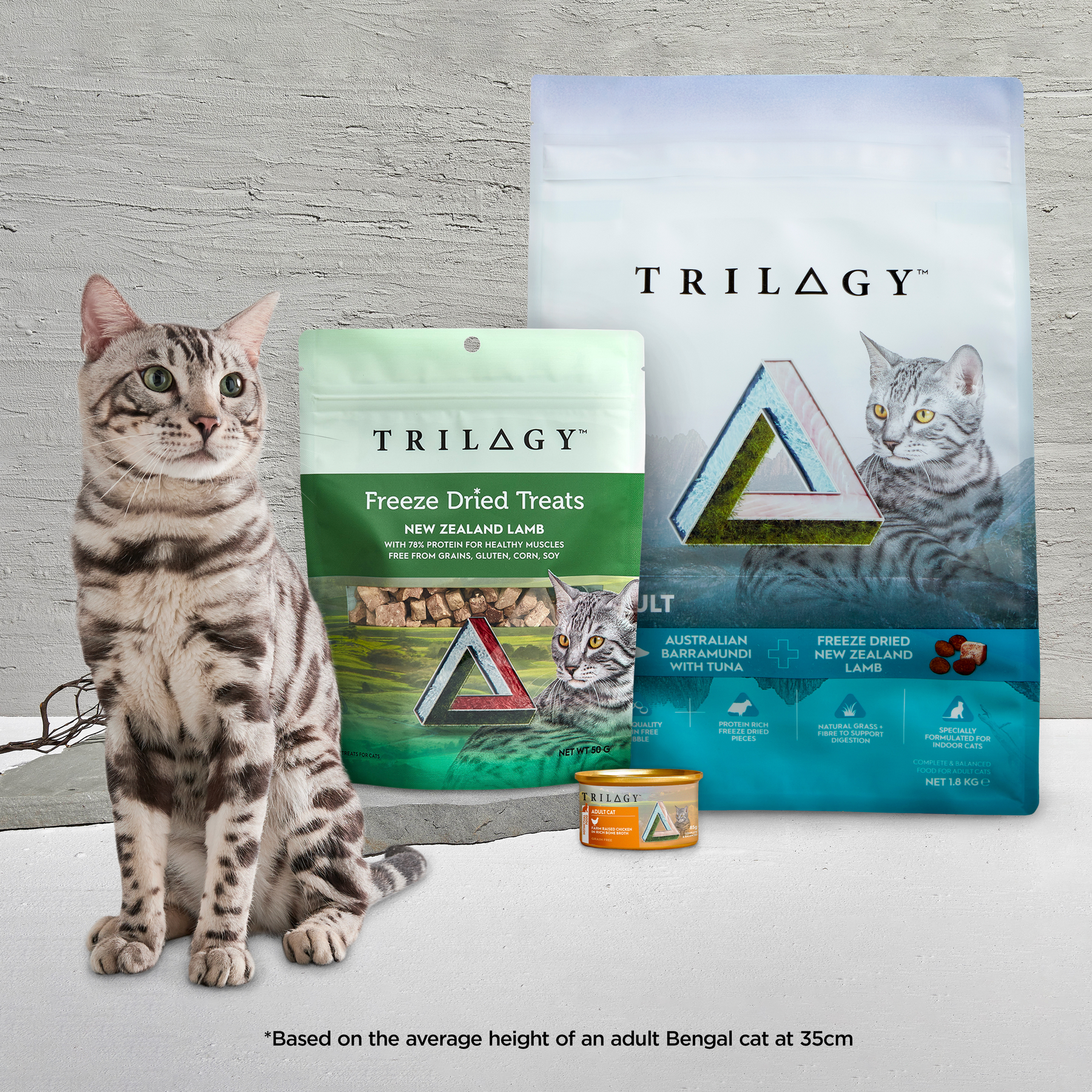 Trilogy™ Adult Cat Wild Caught Tuna in Bone Broth Wet Food