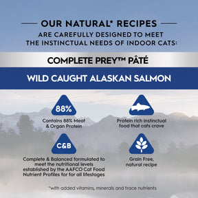 Trilogy™ All Cat Life Stages Complete Prey™ Pâté Wild Alaskan Salmon Set Food