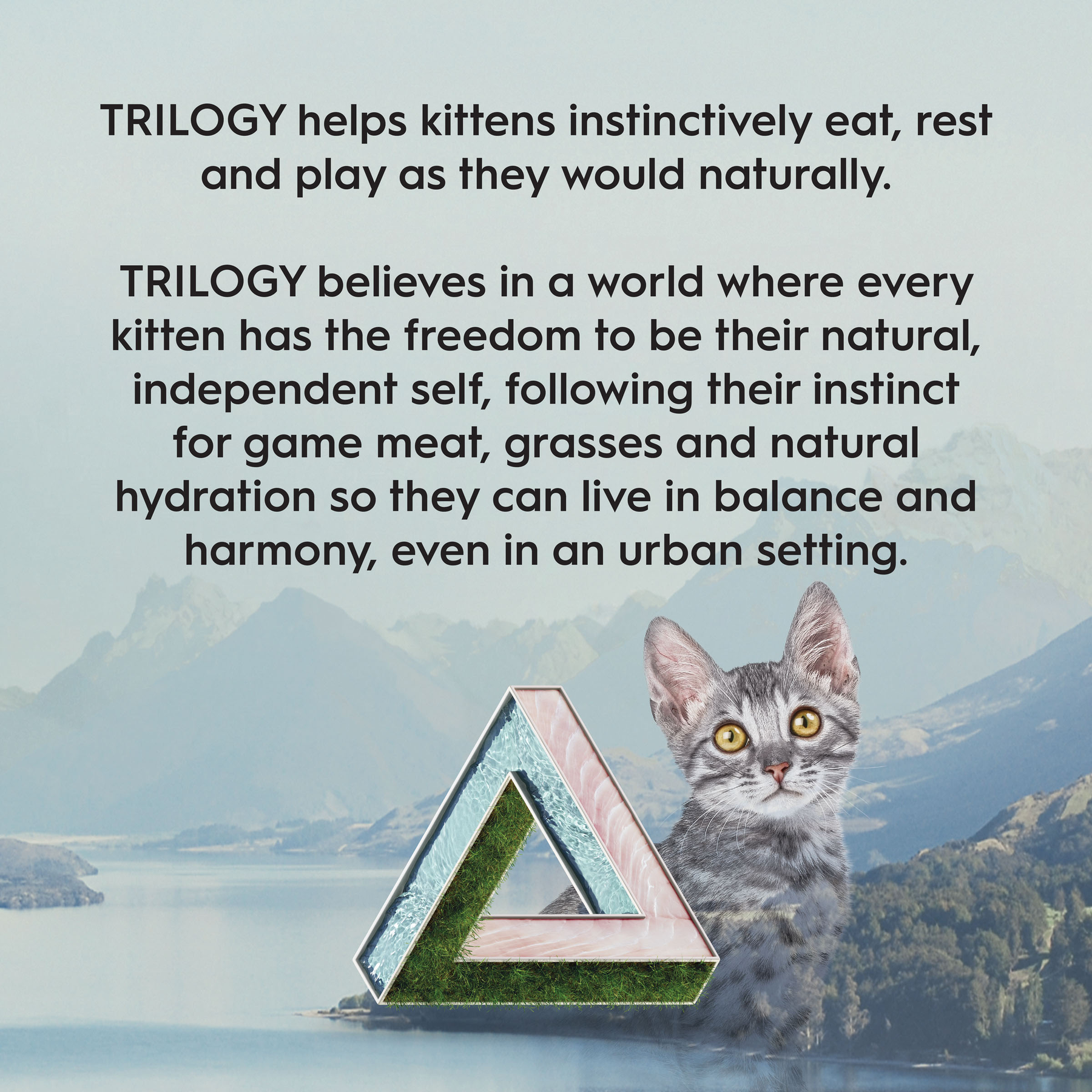 Trilogy™ Kitten Australian Barramundi with Tuna & Freeze Dried Lamb Dry Food