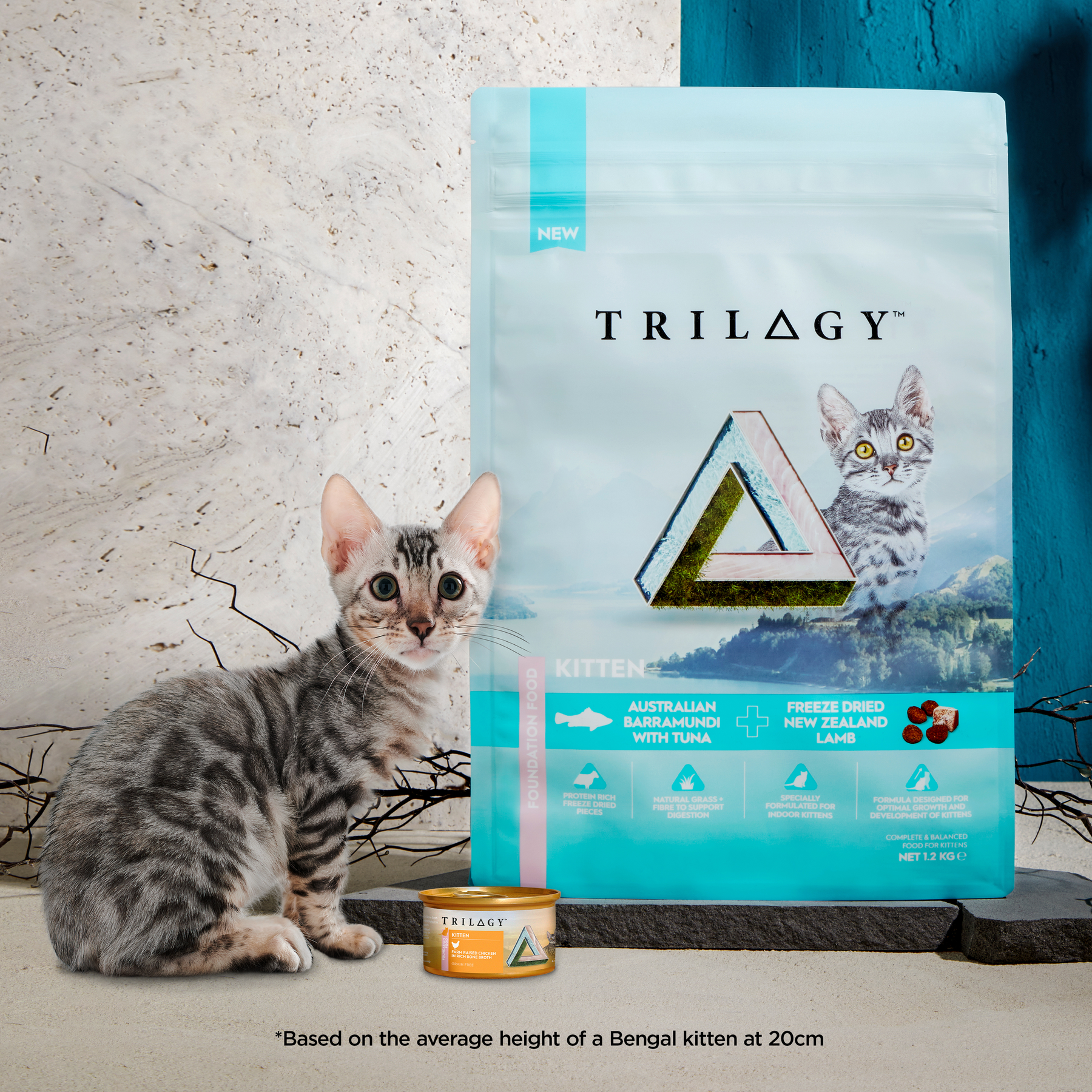 Trilogy™ Kitten Wild Caught Tuna in Bone Broth Wet Food