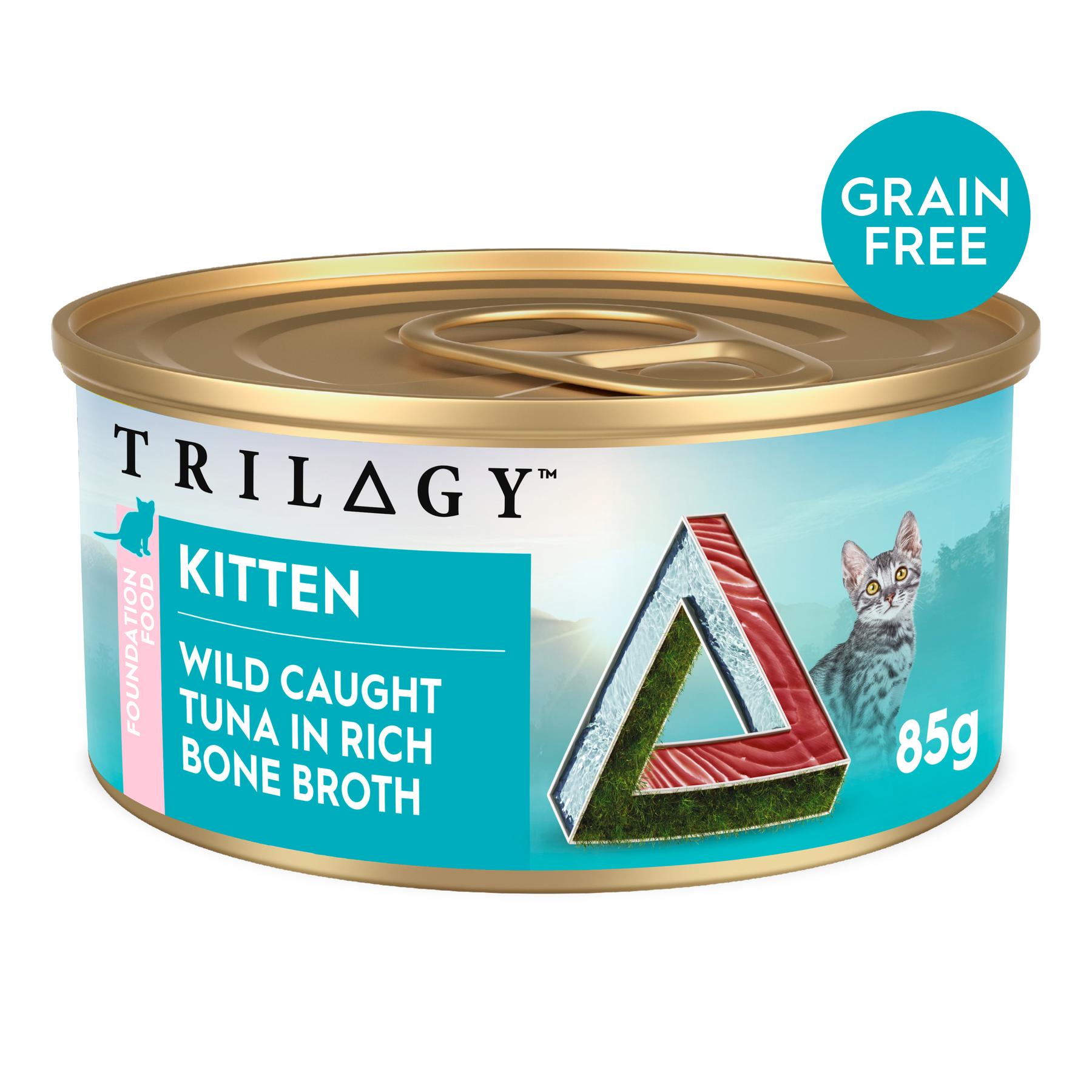 Trilogy™ Kitten Wild Caught Tuna in Bone Broth Wet Food