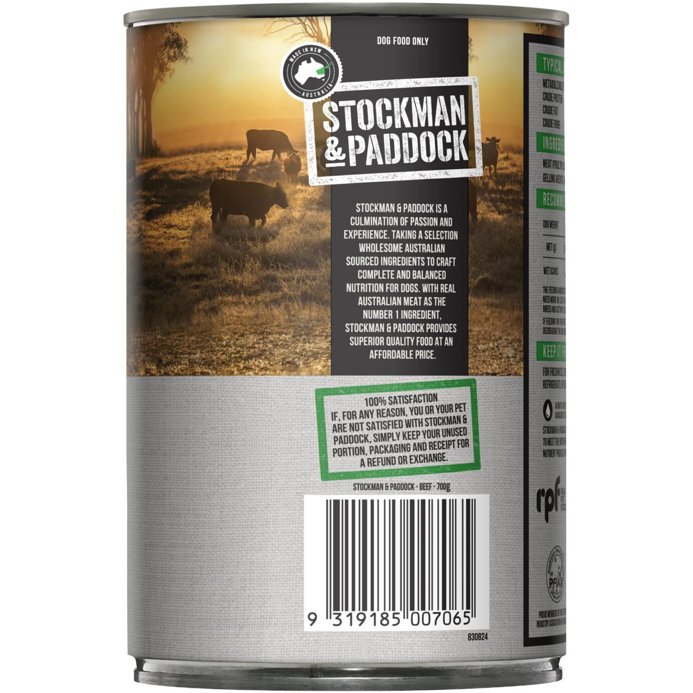 Stockman & Paddock™ Adult Dog Beef Wet Food