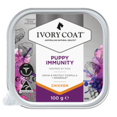 Ivory Coat Puppy Immunity Formula Wet Dog Food (9 x 100g)