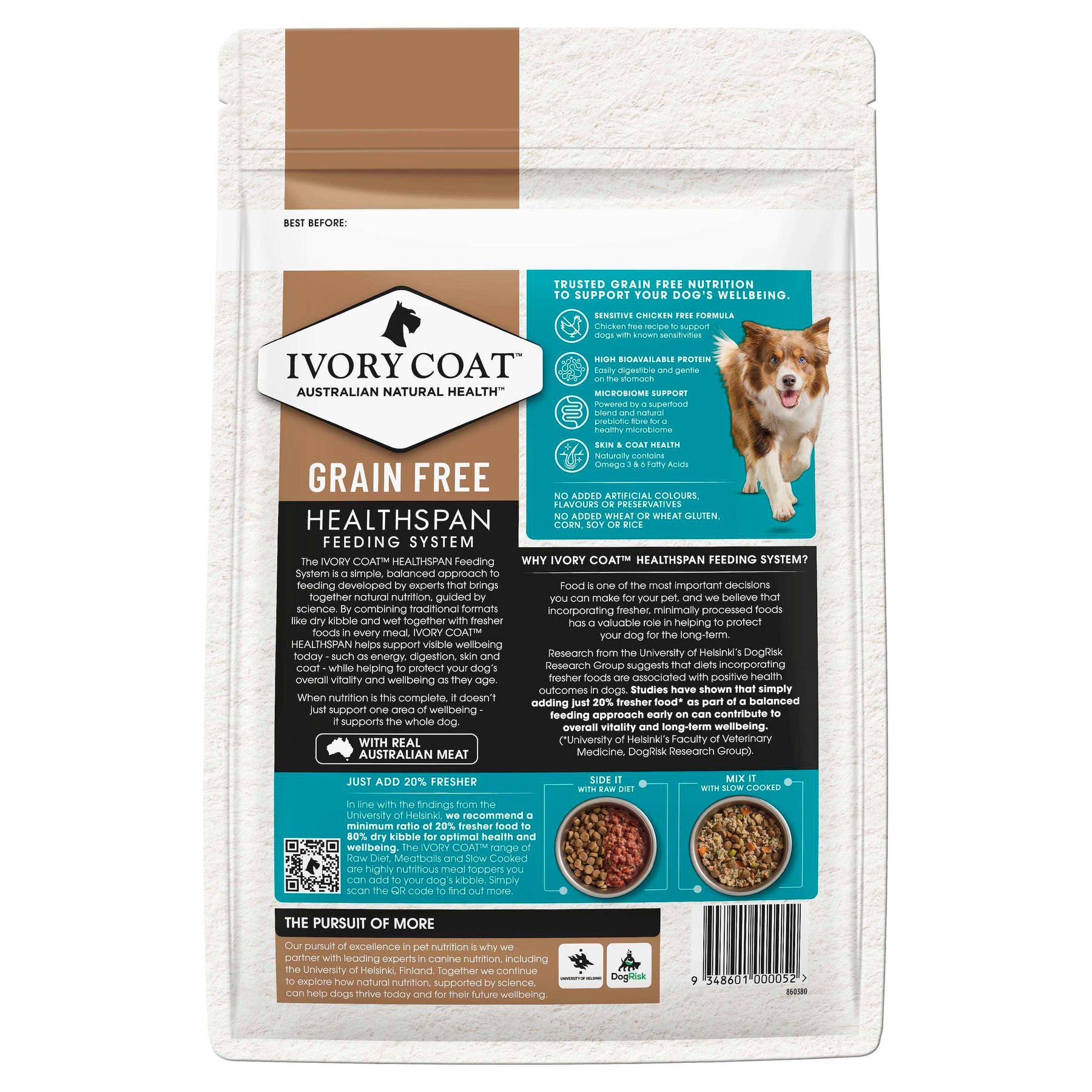 Ivory Coat™ Grain Free Adult Dog Salmon & Ocean Fish Dry Food