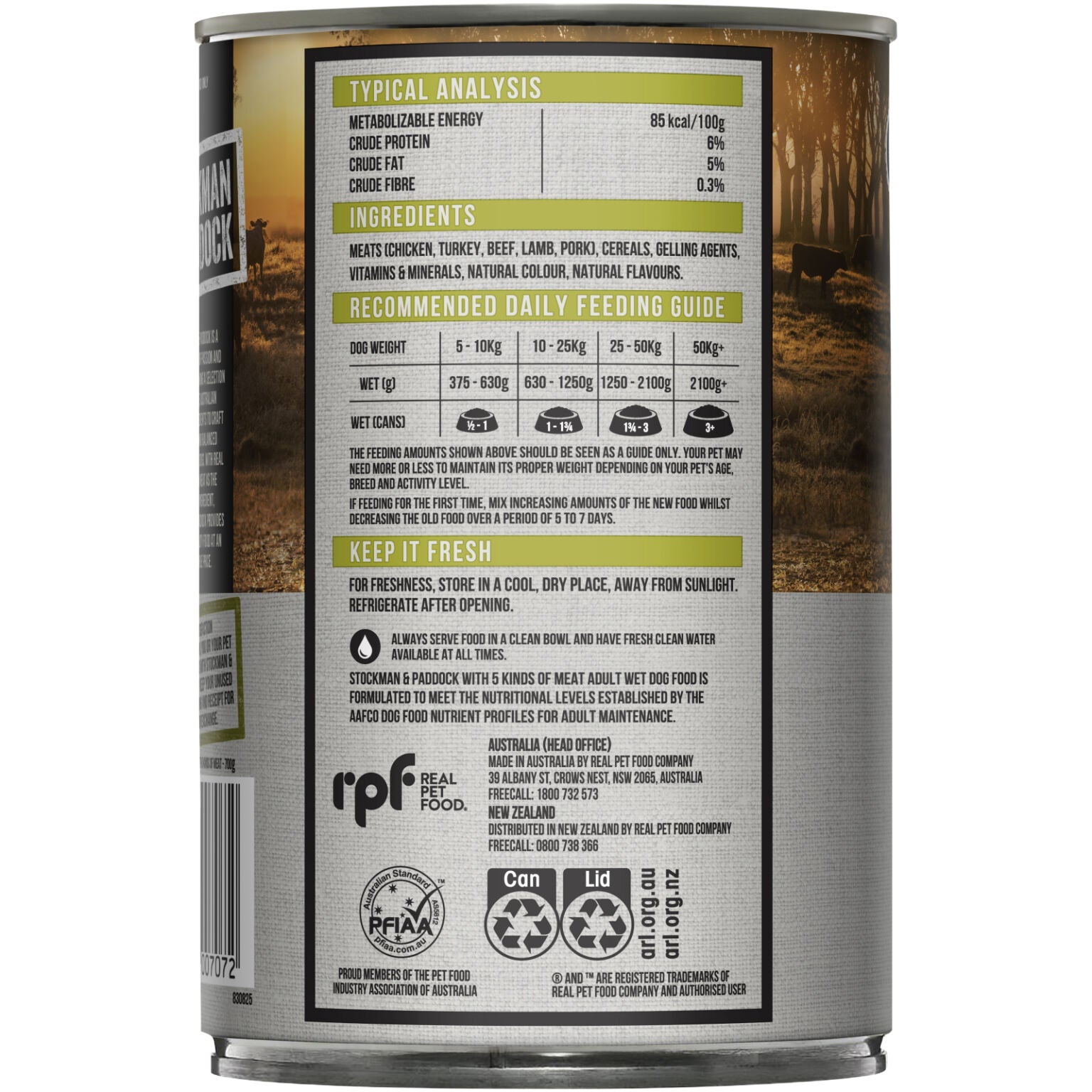 Stockman & Paddock™ Adult Dog 5 Kinds of Meat Wet Food